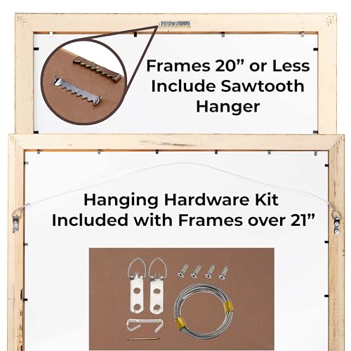 CustomPictureFrames 9x5 Rustic Shadow Box Frame - Solid Wood, UV Acrylic Plexiglass, Foam Board Backing & Hanging Hardware - Barnwood Display Frame for Poster Arts, Photos & Certificates - Black - size: 9x5