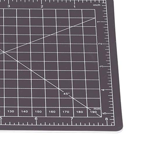 Cutting Mat, Self Recovery PVC Engraving Pad with Size Grid Lines for Writing Painting Craft Paper Carving, 22 x 15cm