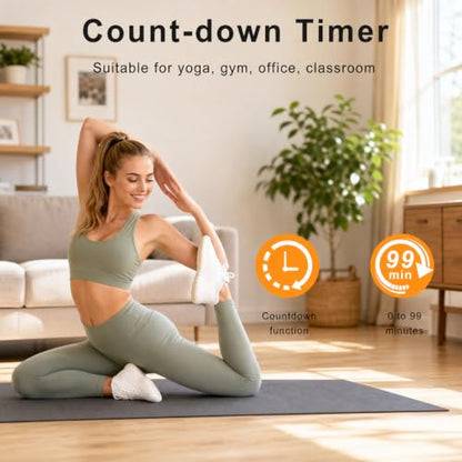 JALL 30" Giant Digital Wall Clock, Extra Large LED Clock with Remote, Huge Wall Clock with Jumbo Numbers for Living Room, Gym, Blue - color: Blue, size: 30 inches