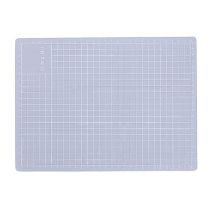 Keenso Crafts Transparent Non Slip Cutting Mat for Precise Crafting Writing Painting for Students Composite PVC (A4 Size) - size: 11.8"L x 8.7"W
