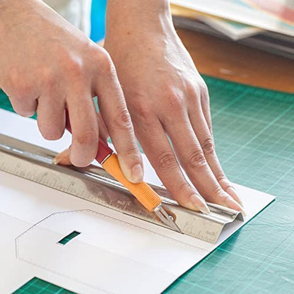 MECCANIXITY 2.4" x 2.4" Cutting Mats Rotary Fabric Mat Self Recover Sewing Mat Double Sided Mini for Hobbyist DIY Craft Creative Design, Mint Green - color: Mint Green
