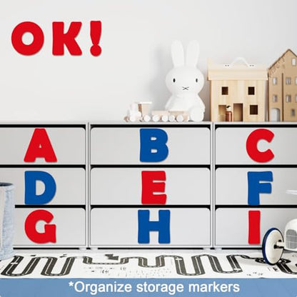 150 PCS Large 6" Bulletin Board Letters Set, 4th of July Classroom Alphabet Cutout Letter for Memorial Day Bulletin Board Display Home School, A Great Helper to Inspire Students' Learning Interest - style: 4th of July