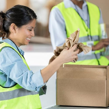 Elementree Brown Packing Paper Sheets for Moving & Shipping - 60-Carton Pallet (90,000 Sheets) - 14.5" x 11" - Sustainable Void Fill Packaging Made in the USA - Kraft Paper Thickness (00919PAL) - size: 90000 Sheets