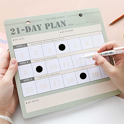 PARLAIM 1/2 Round Permanent Adhesive Color-Code Dot Stickers, 1000 Stickers Roll Dot Labels Dispenser Box Green Circle Labels (Black) - color: Black, size: 1 Roll-1000 Pack