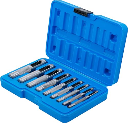 BGS 565 | Hole Punches Set | 3-12 mm | 9 pcs.