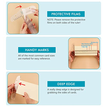 12" Clear Acrylic T-Square Ruler for Easy Reference While Crafting T-Square Ruler Hand Tool in Both Inches Metric Measurements Transparent Graduated T-Ruler Inch Metric T-Square Measuring Scale Ruler - color: 1PCS 12" T-Ruler