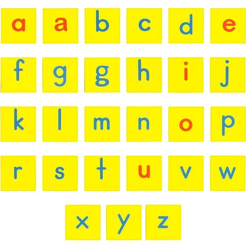 Really Good Stuff EZread Magnetic Word Building Kit - 1 Tray, 52 Letters