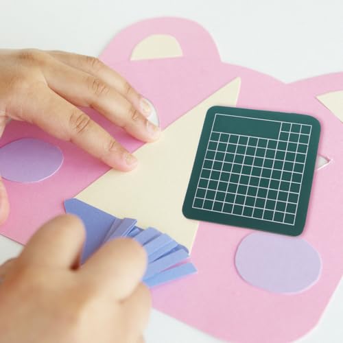 NUOBESTY Self Healing Mini Cutting Mat Non Slip PVC for Sewing Quilting Scrapbooking Arts Crafts Projects Portable Green
