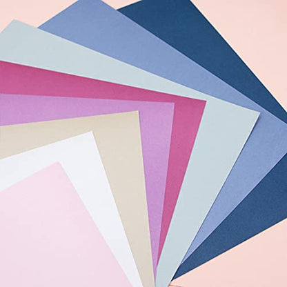 Craftelier - Cardstock Set Winter | Pack of 24 Double Sided Cardstock for Card Making, Scrapbooking and Craft Projects | Weight 240 grams | Size 30,48 cm x 30,48 cm (12" x 12") - color: Winter, size: 12" x 12"