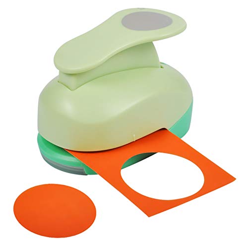 UCEC 2 Inch Circle Punch, Paper Punch, 2 Inch Hole Punch, Circle Hole Punch Cutters for Paper Crafts DIY Handmade Crafting Scrapbook Tools Cards Arts Fun Projects - color: Circle, size: 2 Inch