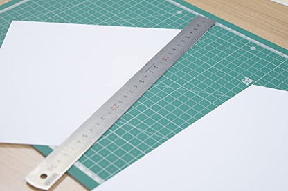 Takagi A3 Cutter Mat, Green, Approx. 17.7 x 11.8 inches (450 x 300 mm), M&M [Can be used on both sides] [Convenient square & precision scale] Work Bench DIY Cutter Craft Stationery Cutting Cutting