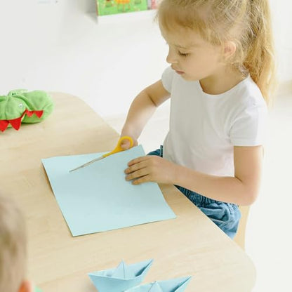 Blue Cardstock 12x12, 24 Sheets Light Blue Cardstock Paper, Goefun 80lb Card Stock Paper for Card Making, Crafting, Scrapbook, Photo Albums - color: blue