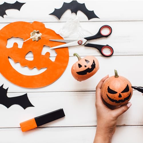 80 Sheets Halloween Cardstock Thick Paper,11.8 x 8.3 Inch Double Sided Paper Card Stock,Scrapbook Papers for Halloween Card Making Party Invitations Greeting DIY Arts Craft Supplies - color: Halloween