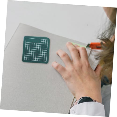 NUOBESTY Self Healing Mini Cutting Mat Non Slip PVC for Sewing Quilting Scrapbooking Arts Crafts Projects Portable Green