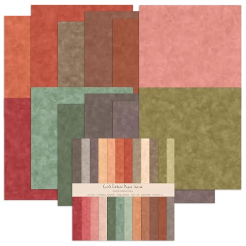 Bright Colored Card stock, 12 Assorted Colors Thick CardStock Paper,24 Sheets Double-sided Patterned Scrapbook Paper Cut-Paper for Crafting, Christmas DIY Card Making, Scrapbooking. - color: 2079, size: 12 inch