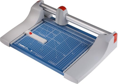 Dahle 440 Premium Rotary Trimmer, 14" Cut Length, 30 Sheet Capacity, Self-Sharpening, Automatic Clamp, German Engineered Paper Cutter - size: 14" Cut Length