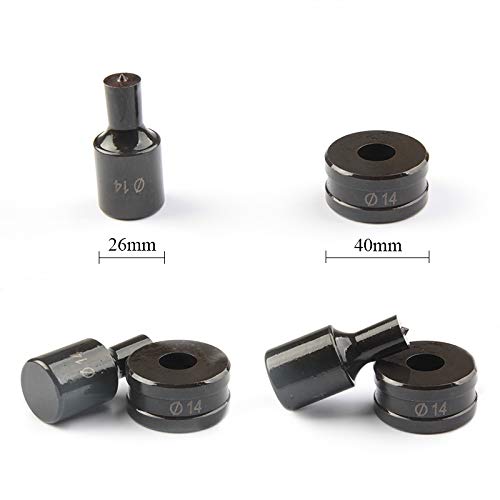 1Pcs Hydraulic Punching Round Die for CH-70 Hydraulic Punching Machine (14.5mm) - size: 14.5mm