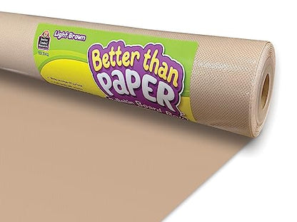 Light Brown Better Than Paper® Bulletin Board Roll & Light Mauve Better Than Paper® Bulletin Board Roll