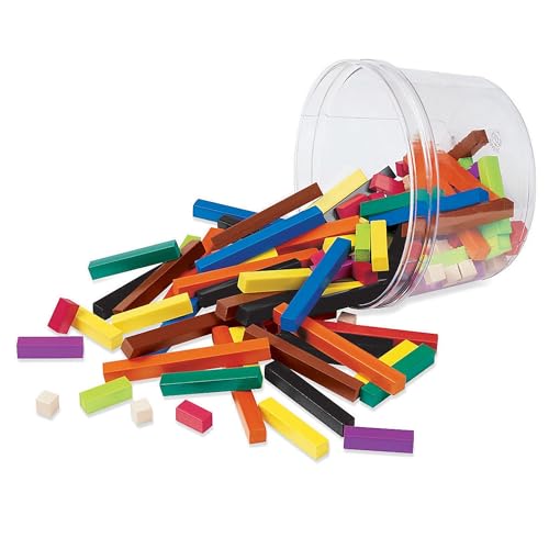 Learning Resources Cuisenaire Rods Small Group Set: 155 Piece Plastic Set - style: Plastic