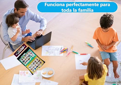 Visual Communication Book,162 ASD Photo Picture Cards: Autism Language Vocabulary, Speech Articulation Therapy, ADHD & Apraxia Learning - size: Small, style: Spanish Plastic Real Photo Book