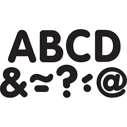 Black Classic 2" Magnetic Letters (TCR77188)