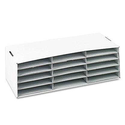 Classroom Keepers Letter-Size Construction Paper Sorter/Storage Box