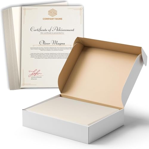 Hamilco Blank Index Cards 5.5 x 8.5 Card Stock 100lb Cover Cream Cardstock Paper - 100 Pack - size: 5.5" x 8.5"