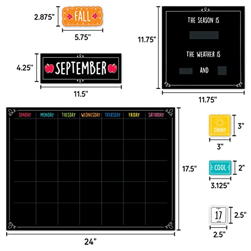 CTP Doodle Calendar Set for Classroom (Creative Teaching Press 10668) - color: Doodle
