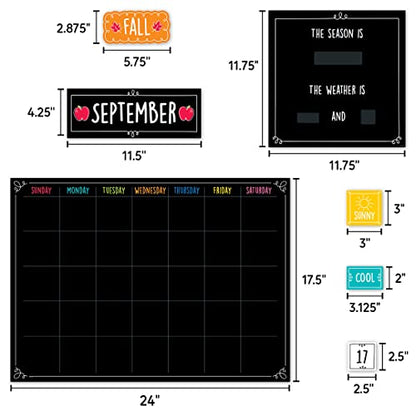CTP Doodle Calendar Set for Classroom (Creative Teaching Press 10668) - color: Doodle