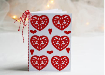 Bira 1.5 inch Silhouette Craft Lever Punch for Scrapbooking Cards Paper Arts (Vine Heart) - size: 1.5 inch Vine Heart