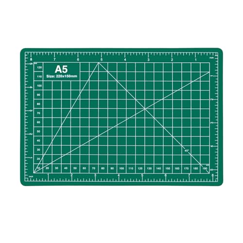 A Handmade Art Cutting Pad, Fabric Cutting Pad, Used For Sewing And Measuring Fabrics, Used For DIY Production, Size 8.6 * 5.9 Inches