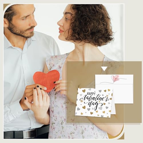 Blank White Cards and Envelopes with Clear Cello Bags, Goefun 100 Pack 5 x 7 Folded Cardstock and A7 Envelopes Self Seal for Invitations, Wedding, Birthday and DIY Greeting Cards - color: White A7 (Poly Bags), size: 5x7