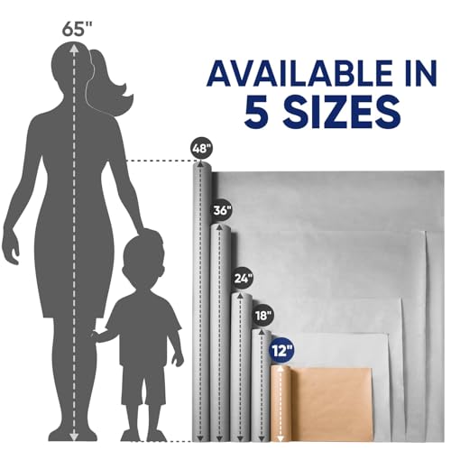 Red Construction Paper Roll 12" x 100 ft – Made in USA – 12" Bulletin Board Paper for Classroom & School, Teachers & Kids - color: Red, size: 12"W x 1200"L