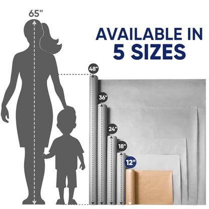 Red Construction Paper Roll 12" x 100 ft – Made in USA – 12" Bulletin Board Paper for Classroom & School, Teachers & Kids - color: Red, size: 12"W x 1200"L