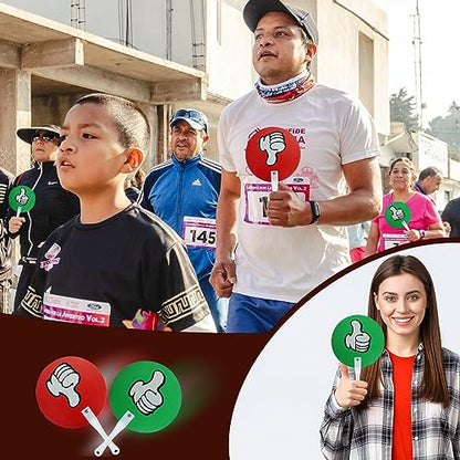 30 Pack Thumbs up Thumbs Down Classroom Voting Paddles Small Group Classroom Supplies Teacher Supplies, Yes or No Classroom Signs Student Supplies