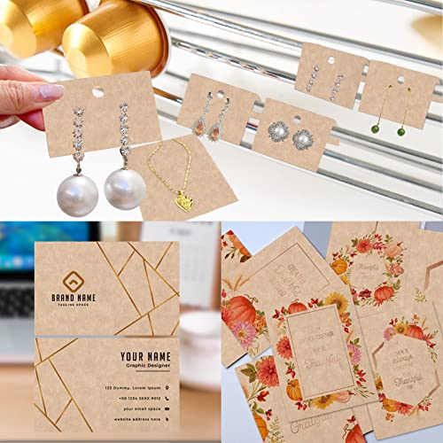 24 Sheets Parchment Cardstock 8.5 x 11 Textured Printer Paper, Goefun 90lb Tan Card Stock Printer Paper for Scrapbooking, Cardmaking, Invitations and Crafts - color: parchment