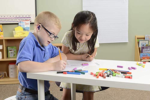 hand2mind Centimeter Cubes, Plastic, Connecting, Math manipulatives, Counting for Kids, counters, Elementary Teacher Must Haves (Set of 500)