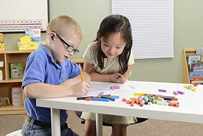 hand2mind Centimeter Cubes, Plastic, Connecting, Math manipulatives, Counting for Kids, counters, Elementary Teacher Must Haves (Set of 500)