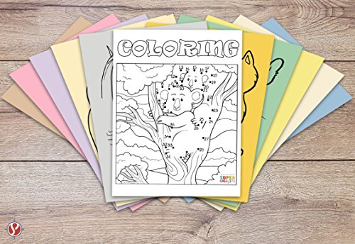 Blue Pastel Color Card Stock Paper, 67lb Cover Medium Weight Cardstock, for Arts & Crafts, Coloring, Announcements, Stationary Printing at School, Office, Home | 8.5 x 11 | 50 Sheets Per Pack