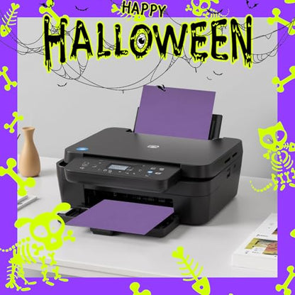 80 Sheets Halloween Cardstock Thick Paper,11.8 x 8.3 Inch Double Sided Paper Card Stock,Scrapbook Papers for Halloween Card Making Party Invitations Greeting DIY Arts Craft Supplies - color: Halloween