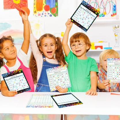 Utron 80 Pack Reward Chart for Kids, Incentive Chart Behavior Chart for Kids at Home, 2 Designs with 2160 Star Sticker, Kids Chore Chart, Sticker Chart for Kids Behavior