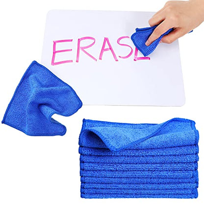 Tanlade Cleaning Cloth Dry Erase Cloth Cleaning Rags Reasonable Kitchen Towels Microfiber Towels Cars Wash(6 x 6 Inch,Blue,30 Pcs) - color: Blue, size: 6 x 6 Inch