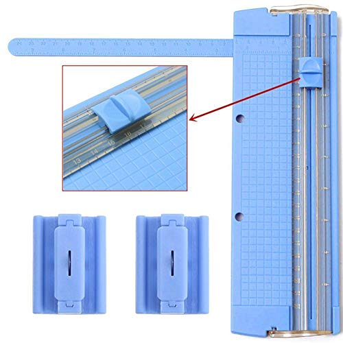 Paper Trimmer & A4/A5 Precision Paper Photo Scrapbook Trimmer Cutter Lightweight Cutting Mat, Perfect for Family Woodworking
