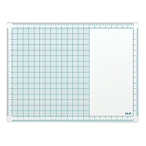 We R Memory Keepers, Glass Mat, 16 inches x 22 Inches, Heavy Duty, Perfect for Cutting, Paint Mixing, Scrapbooking, Crafts and More