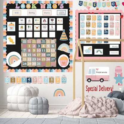 Black Bulletin Board Paper Roll,14.8FTx47IN Large Reusable Waterproof Erasable Classroom Wall Background Backdrop, Fade-Resistant Fabric Wrapping Paper School Decors Teacher Supplies - color: Black