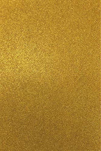 Allgala 12 Pack Glitter EVA Foam Paper 8 x 12inch Sheets-Gold-Perfect for Kids Art Craft Projects and Classrooms or Cosplay DIY Cutters Card Party Decoration - color: Gold, size: 8x12-Non-Adhesive