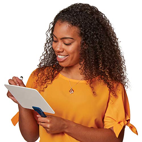 Trainers Warehouse Deluxe Whiteboards Combo Set: 30 Two-Sided Dry-Erase Answer Boards with Tote Bag & Mini Erasers | Sturdy, Easy-to-Hold & Clean, Blue Handles (6" x 7.75") - size: 30 Boards - 6" x 7.75"