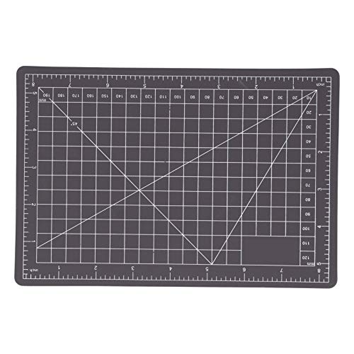 Cutting Mat, Self Recovery PVC Engraving Pad with Size Grid Lines for Writing Painting Craft Paper Carving, 22 x 15cm