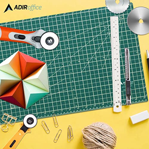 Adir Corp. Professional Self Reversible Healing Cutting Mat, 36 by 48-Inch, Green/Black - size: 48"L x 36"W
