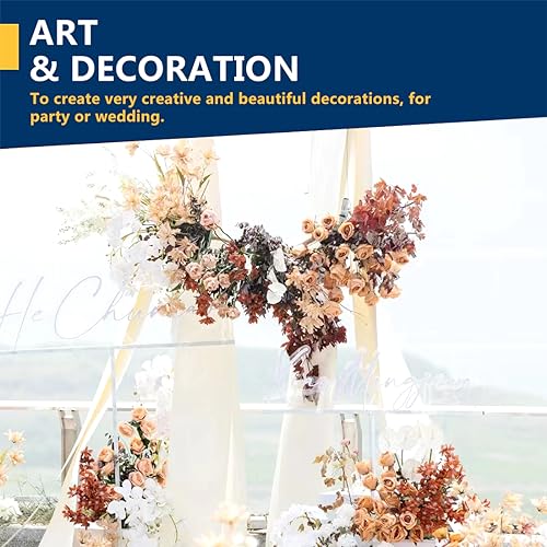 PerkHomy White Kraft Paper Roll 17.5" x 960" (80') for Gift Wrapping Bouquet Flower Art Painting Craft Writing Packaging Shipping 80GSM 55LB (White, 17.5" x 80') - color: White, size: 17.5" x 80'
